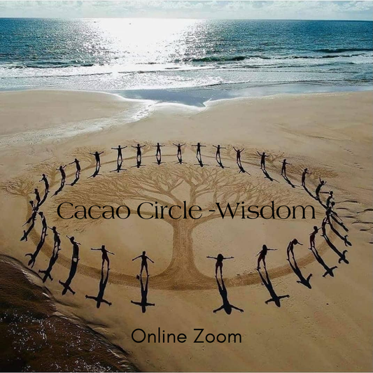 Cacao Circle – Wisdom, online kakaoritual med Luna Cacao
